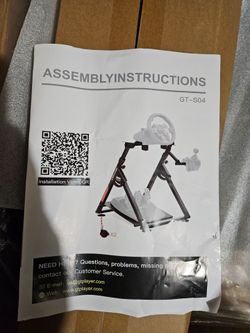 Adjustable Racing Wheel Stand