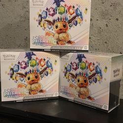Pokemon Prismatic Evolution Elite Trainer box 