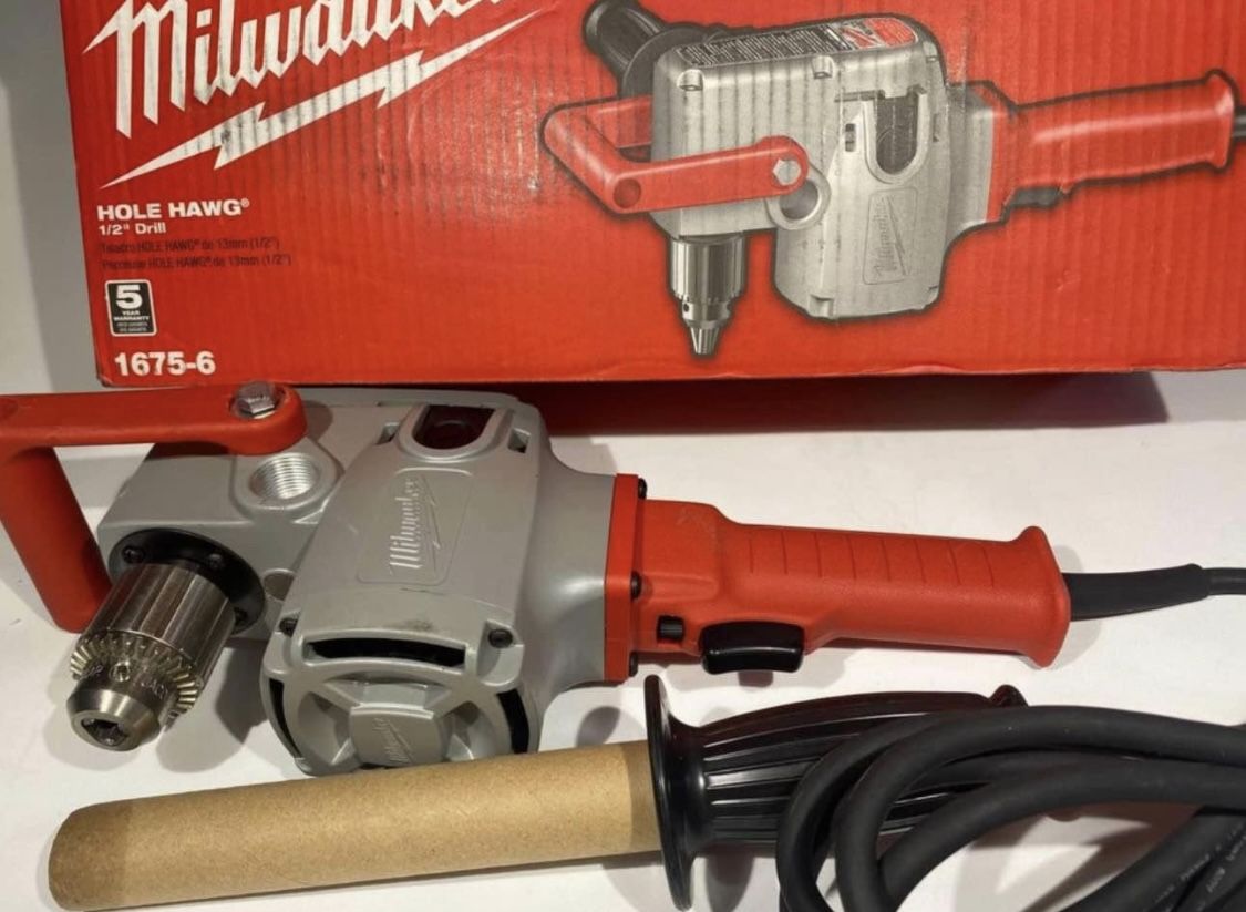 Milwaukee 7.5 Amp 1/2 in. Hole Hawg Heavy-Duty Corded Drill