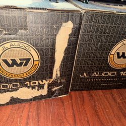 NEW JL Audio 10W7AE-3 Anniversary Edition Subwoofers - Brand New in Box