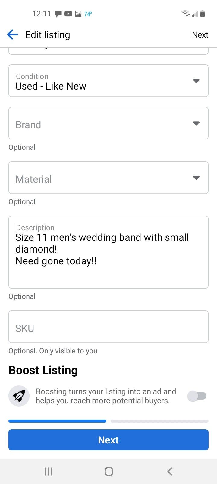 Mens Wedding Band (11)