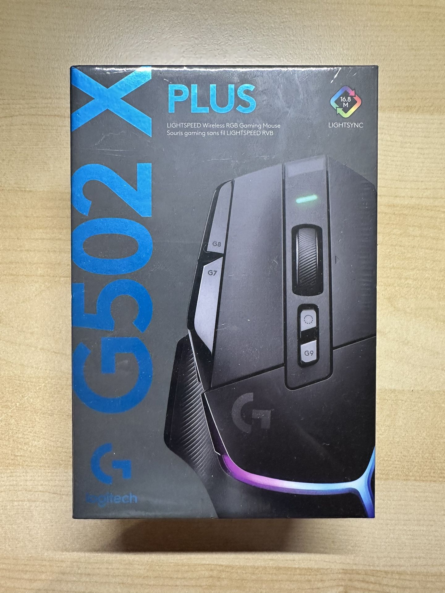 Brand new sealed Logitech G502X plus wireless gaming mouse