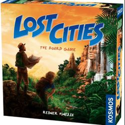 LOST CITIES - The Board Game - Kosmos (2015) Complete (Reiner Knizia) RARE