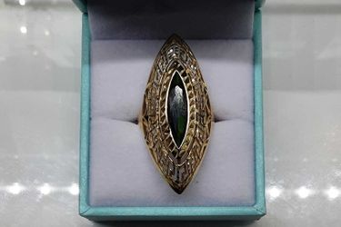 Women's Ring - Yellow Gold 10k (.417) 4.5 grams Size 7