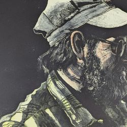 Dale Rayburn “Scalawag” – Original Etching 92/100 – 24" × 16" – Signed Limited E