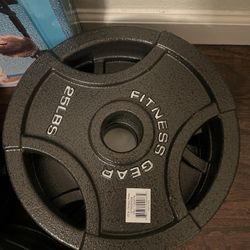 Fitness Gear 25LBS Cast Iron Plate (Single)