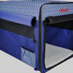 Fabric Foldable Travel Dog Crate 