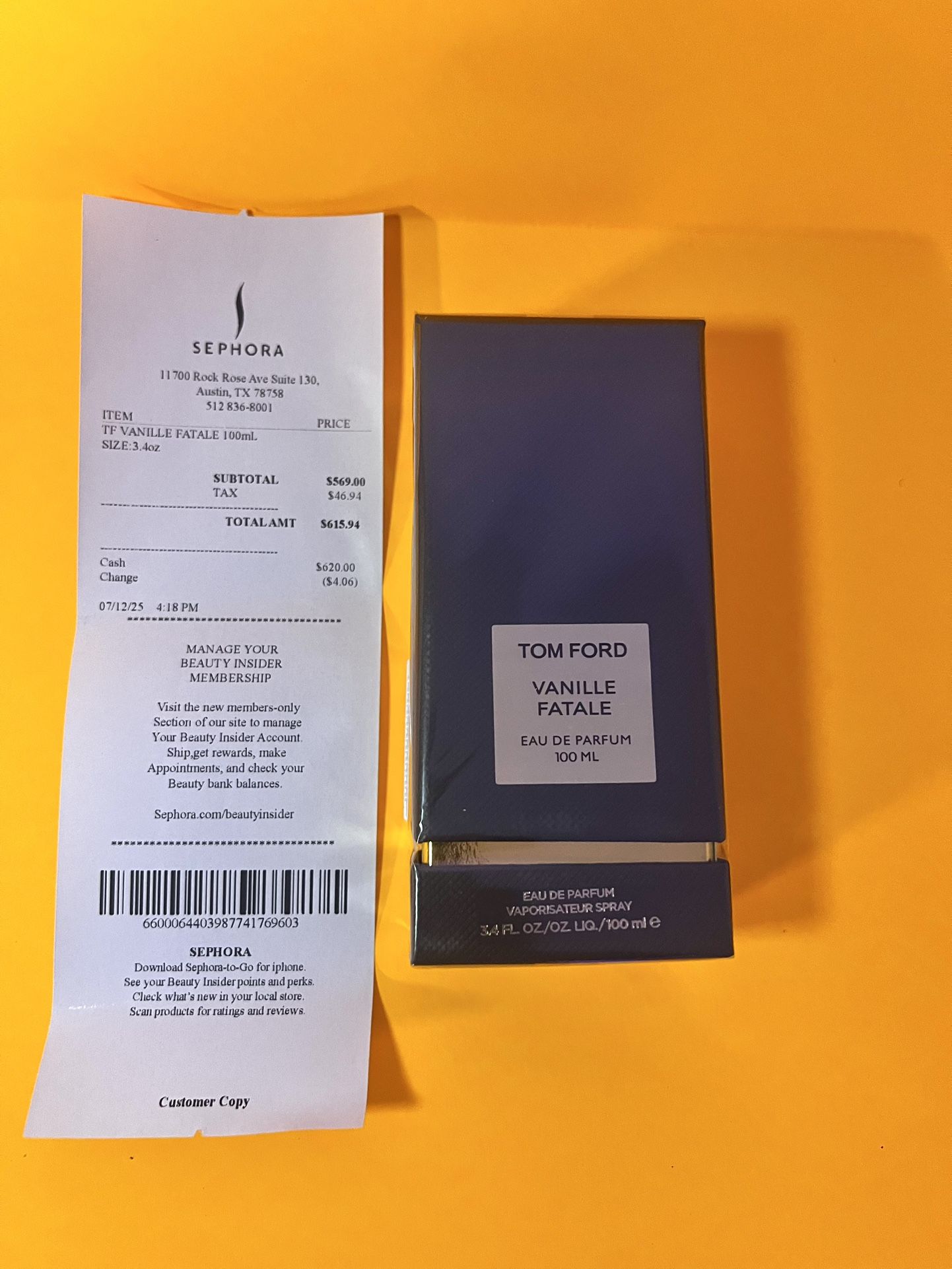 Tom Ford vanille fatale