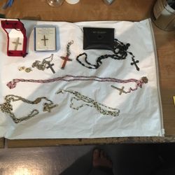 Rosaries And Crosses