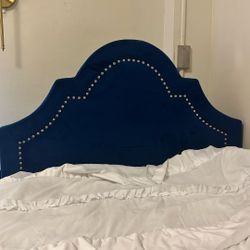 Twin XL Navy Headboard