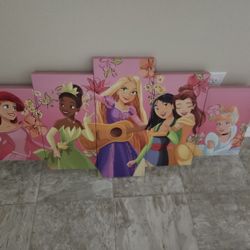 Princess Canvas Wall Decor 