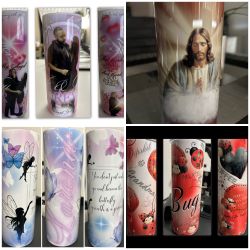 CUSTOM 20oz SKINNY TUMBLERS