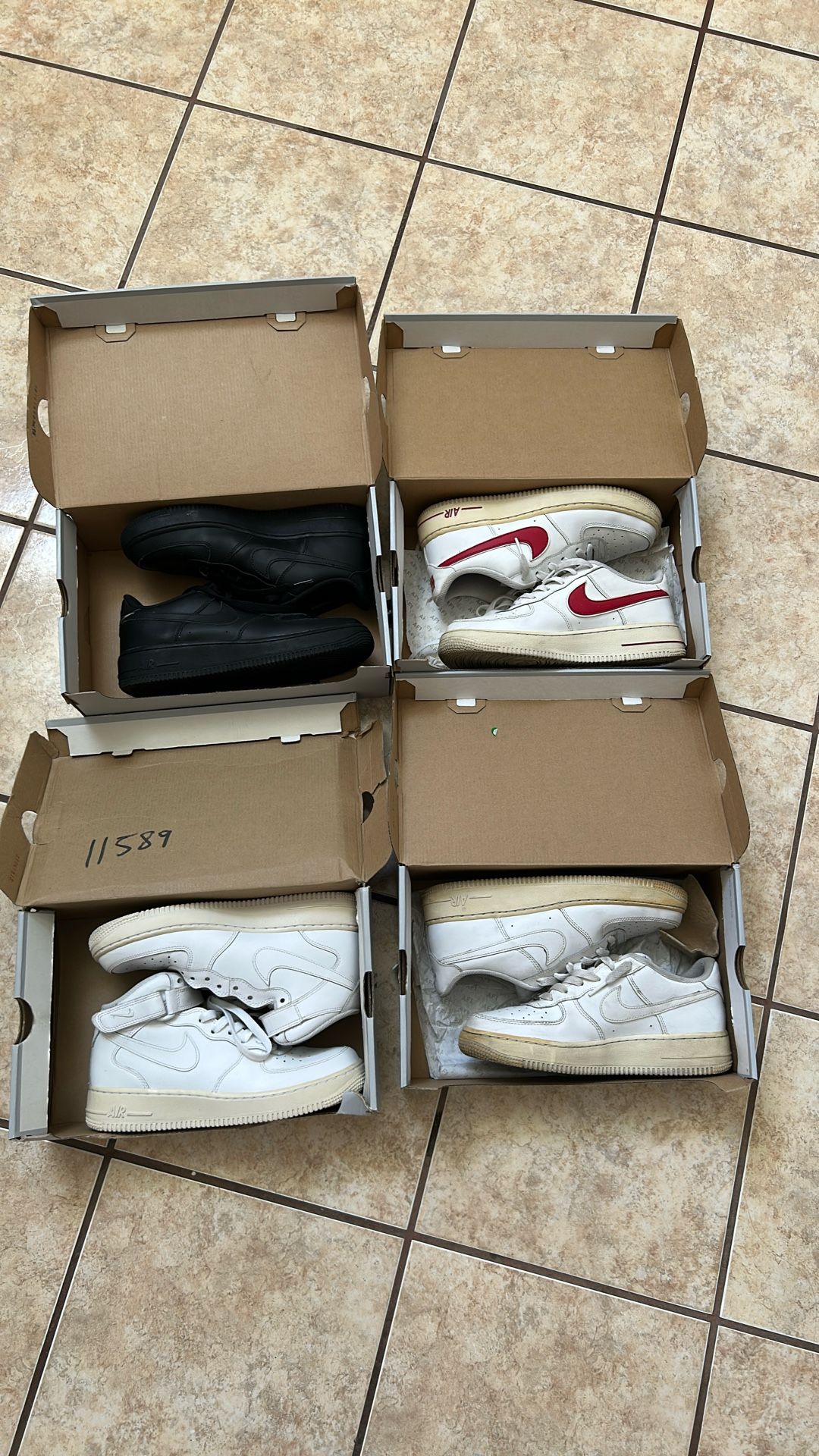 Nike Air Force 1 Size 6.5Y And 7Y