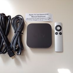 Apple TV A1469 3rd Generation Complete 