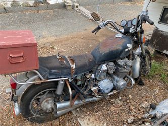 3 Motorcycles- 2 Hondas and a Triumph