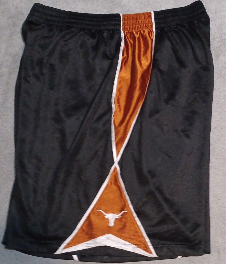 Men's Size 2XL Shorts Nike Texas Longhorns Black Orange Manning 