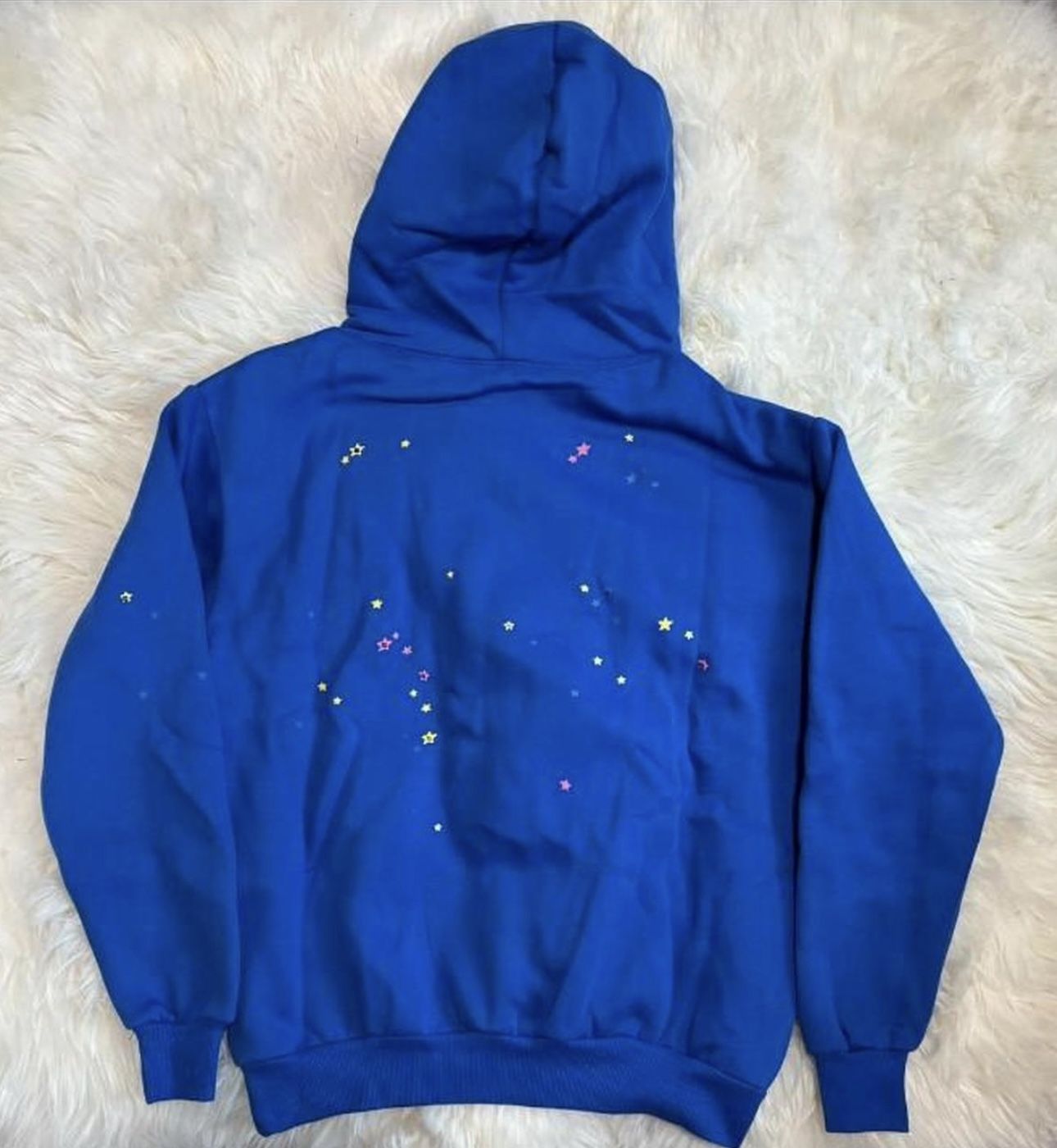 blue spider hoodie
