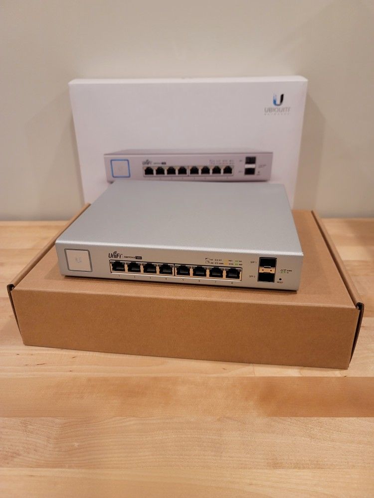 Unifi 8 Port 150W PoE Switch