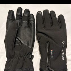 Vokpedy Winter Gloves Thermal Touchscreen Waterproof Cold Weather Men Women - S