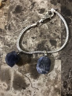 blue marble bracelet Only One Size 7