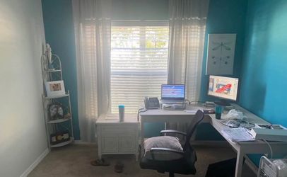 Home office furniture, shelves