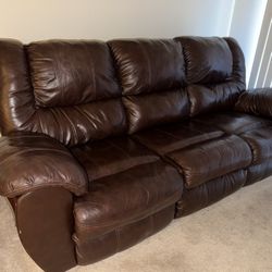 Leather Electric Reclining Chair 