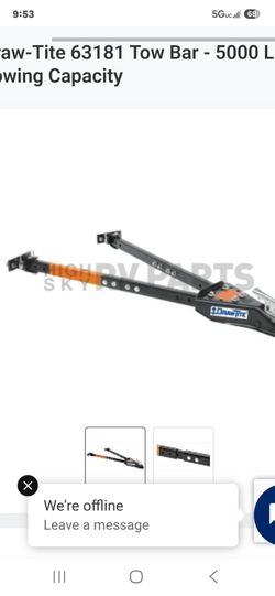 Draw Tite vehicle tow bar