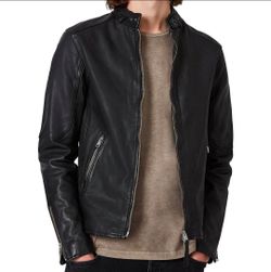 All Saints Leather Jacket XL Worn Twice- Still in new condition. Open to reasonable offers.