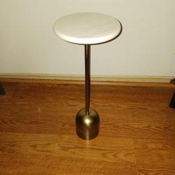Metal Bottle Stand With Marble Top