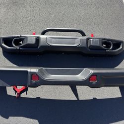 OEM Jeep Wrangler Rubicon Front & Rear Bumper Set – 2018–2026 JL 