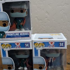 Funko Pop Frontline Heroes – Custom Lot (3 Figures)