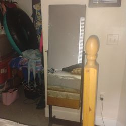 Jewelry Box With a Mirror! Alot Of storage For Jewelry 