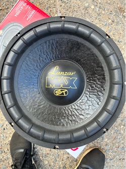 12” speaker