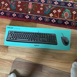 Logitech MK120 Brand New Keyboard And Mouse
