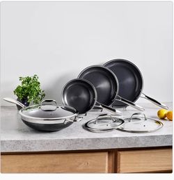 HexClad Cookware Set, 7-piece