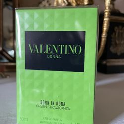 New sealed Valentino Donna Born in Roma Green Stravaganza Designer Luxury Fragrance Perfume Eau De Parfum 