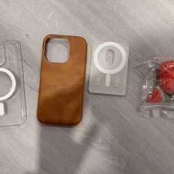 iPhone 15 Pro Cases + MagSafe Wallet / AirPods 4 Case – Brand New