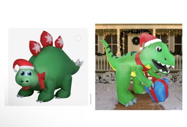 🎄 Christmas Inflatable Decorations – Good Condition