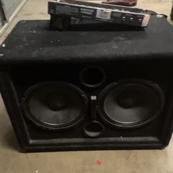 subwoofer with guitar amp controls