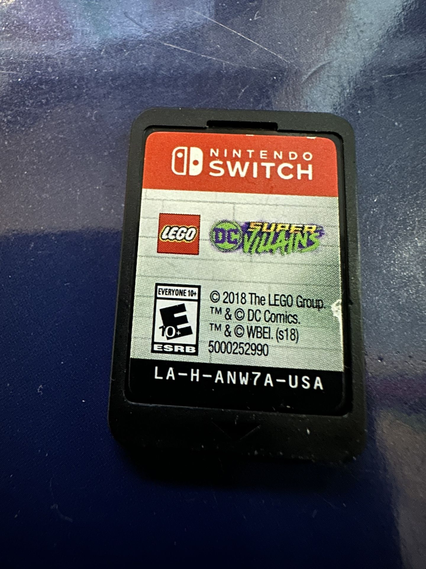 Dc Super Villains Nintendo Switch Game No Box