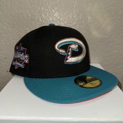 D-Backs New Era Fitted 7 1/4(Hearing Offers)