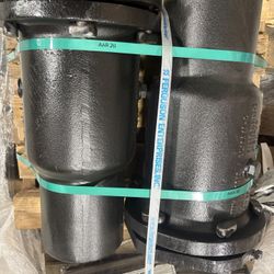 Mueller 6” Cut In Sleeves W/ Duct Tip And Screws  (set Of 4}