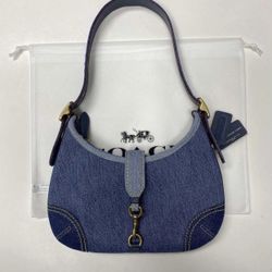 🔥 Coach Denim Shoulder Bag | Limited Edition | Brand New with Tags 🔥