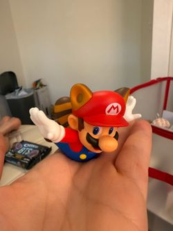 Mario flying raccoon edition video game themed ornaments