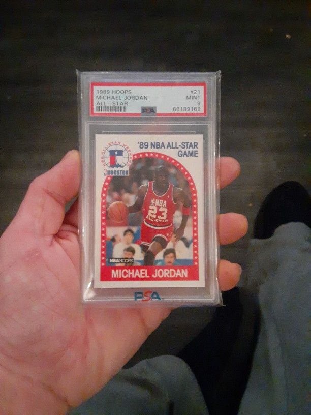 Michael Jordan '89 All Star Card