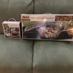 Parini BBQ Grilling Basket and Marinator