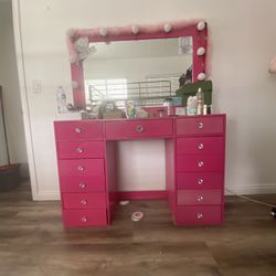 Pink Vanity