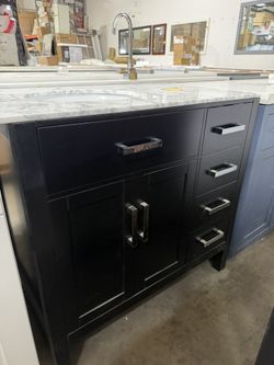 Blemont 36” Black Vanity