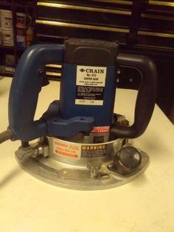 Crane 812 undercut saw used to cut jams and baseboards for flooring used one time
