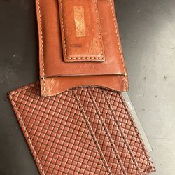 MENS GENUINE LEATHER WALLET W/BILL FOLD